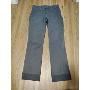 Kuhl Born In The Mountains Gray 6 Regular Hiking Pants Zip Pockets Low Rise